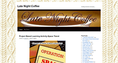 Desktop Screenshot of latenight-coffee.com