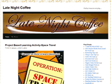 Tablet Screenshot of latenight-coffee.com